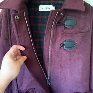 coach outlet duffle cape